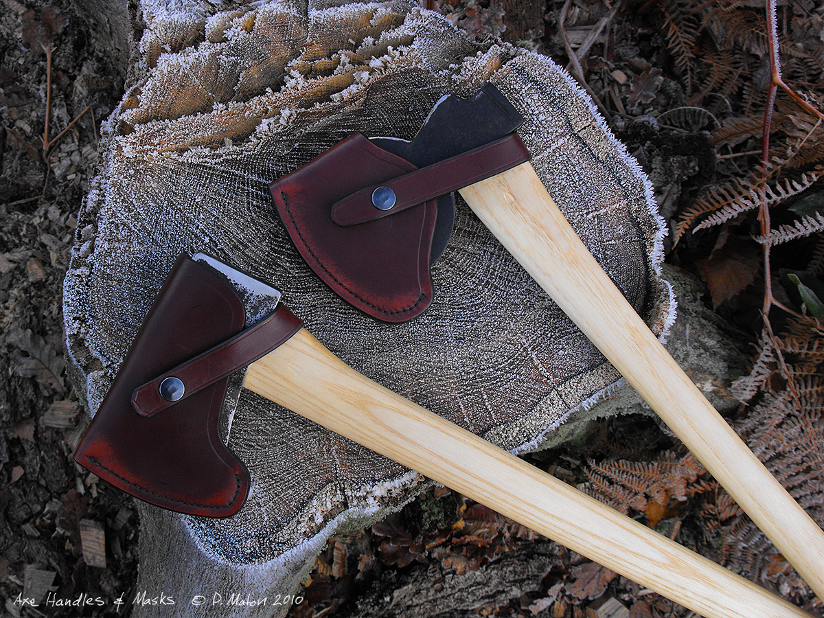 Axe Handles & Masks whittleandstitch.net